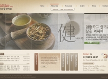 Saam Charm Chinese Medicine Clinic Website Design By Korean Design