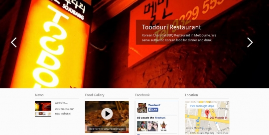 Toodouri Website Renewal 2014